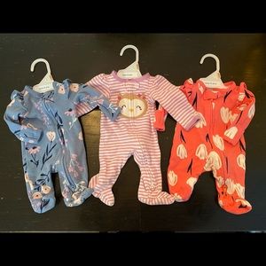 NWOT Preemie Carters sleepers bundle